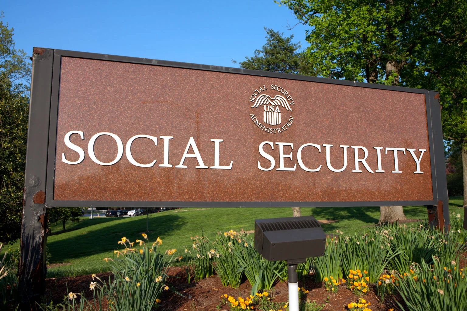 Woodlawn,,Md,-,May,4:,Sign,Outside,Social,Security,Administration